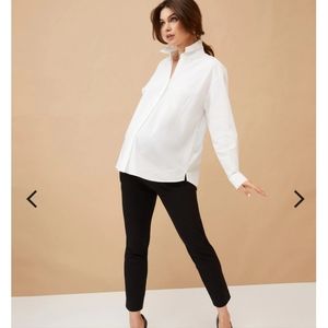 Pea in the pod secret fit belly slim ankle pant - size xs